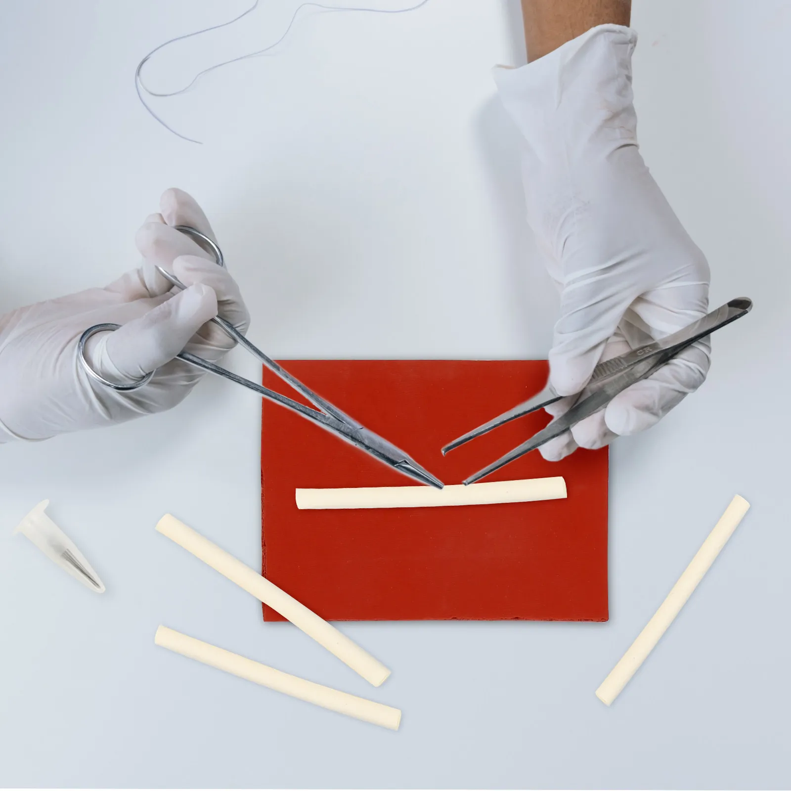 1Set Blood Vessel Suture Training Set Rubber Human Vascular Surgery Practice Teaching Aid Training Tool
1Set Blood Vessel Suture Training Set Rubber Human Vascular Surgery Practice Teaching Aid Training Tool