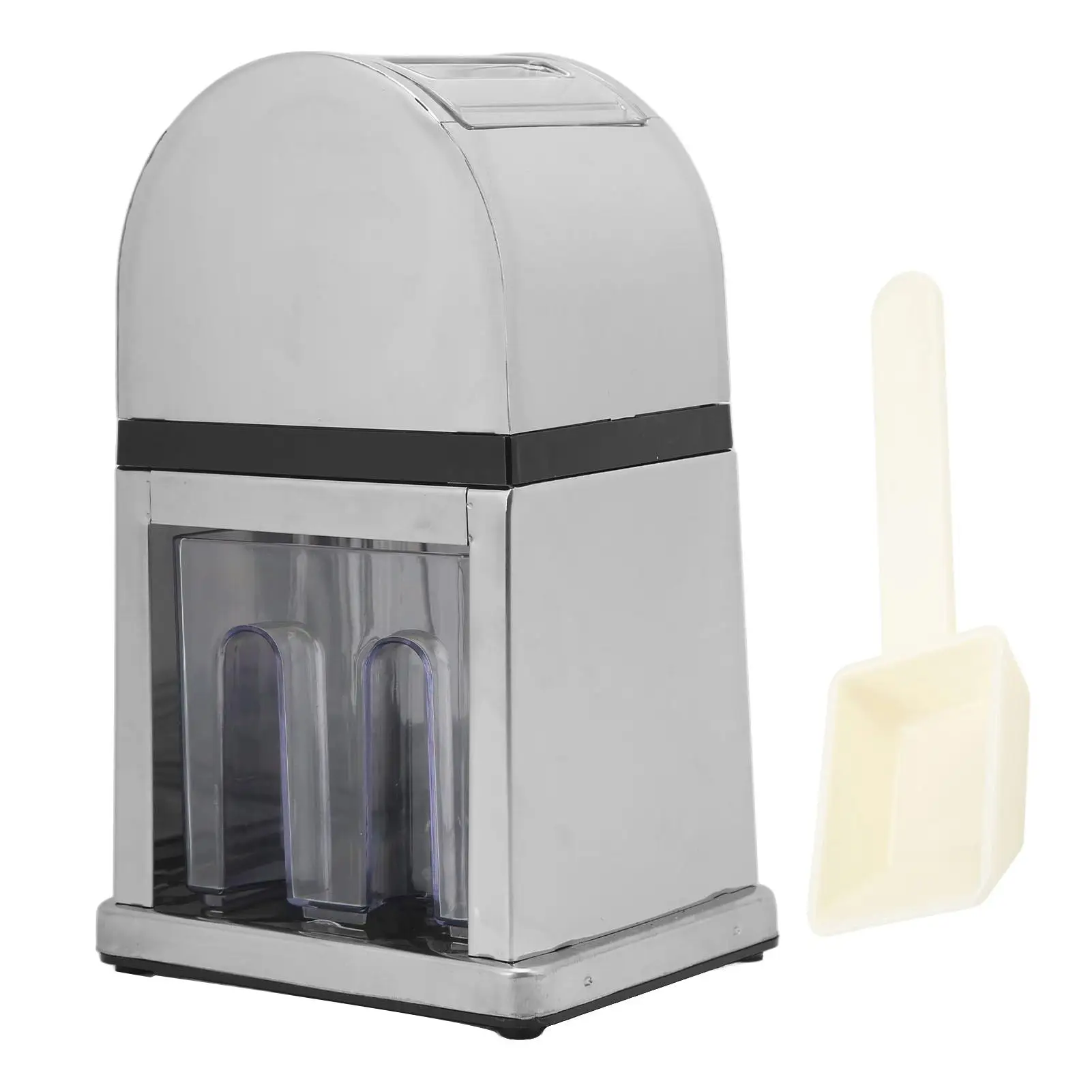 Labor Saving Manual Ice Crusher Hand Crank Shaved Ice Machine Transparent Cover for home Bar or Restaurant Use
Labor Saving Manual Ice Crusher Hand Crank Shaved Ice Machine Transparent Cover for home Bar or Restaurant Use
