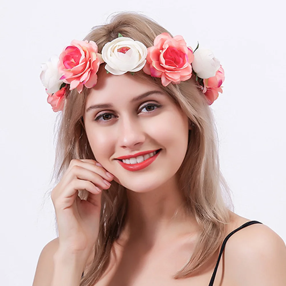 2pcs Floral Headband Wedding Bride Headpiece Hair Wreath For Women Holiday Travel Decoration Bridal Hair Accessories
2pcs Floral Headband Wedding Bride Headpiece Hair Wreath For Women Holiday Travel Decoration Bridal Hair Accessories