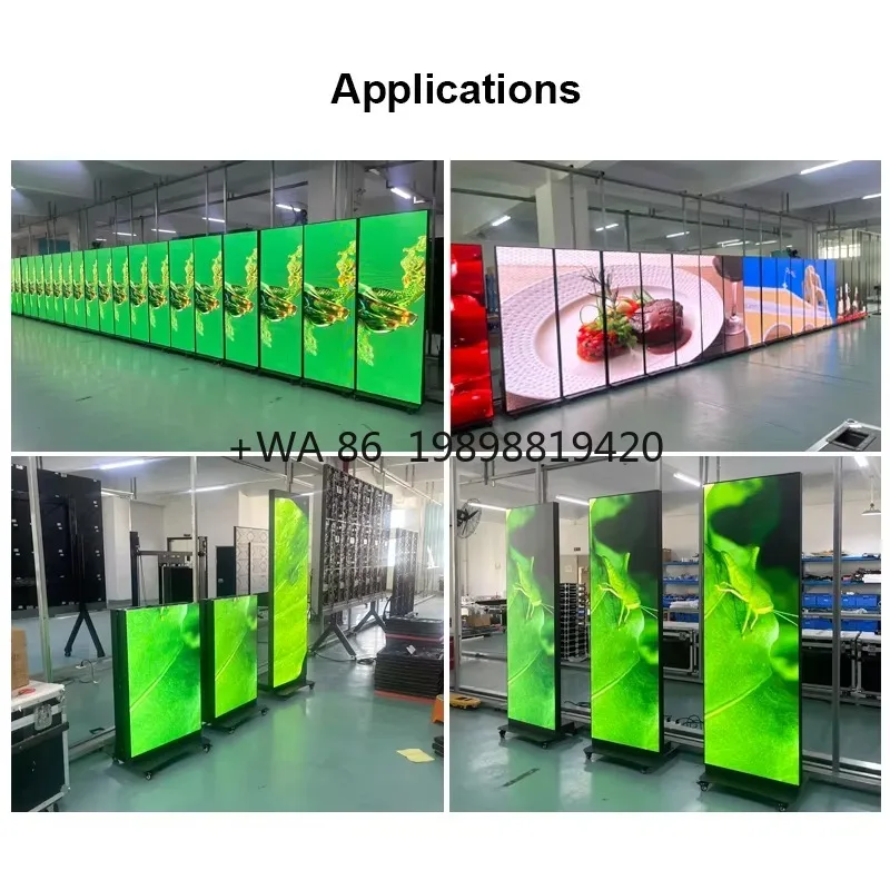 Экран Hd Стенд Pantalla Totem Складной P1.2 P1.5 P1.8 P2.5 GOB Плакат Led
Экран Hd Стенд Pantalla Totem Складной P1.2 P1.5 P1.8 P2.5 GOB Плакат Led