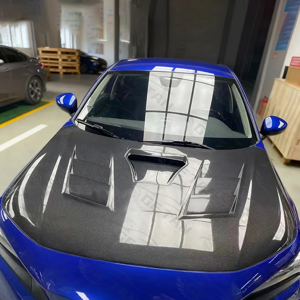Carbon Fiber E Style Engine Hood Cover for Honda Civic FL5 TYPE-R 2022-2023 Engine Bonnet
Carbon Fiber E Style Engine Hood Cover for Honda Civic FL5 TYPE-R 2022-2023 Engine Bonnet