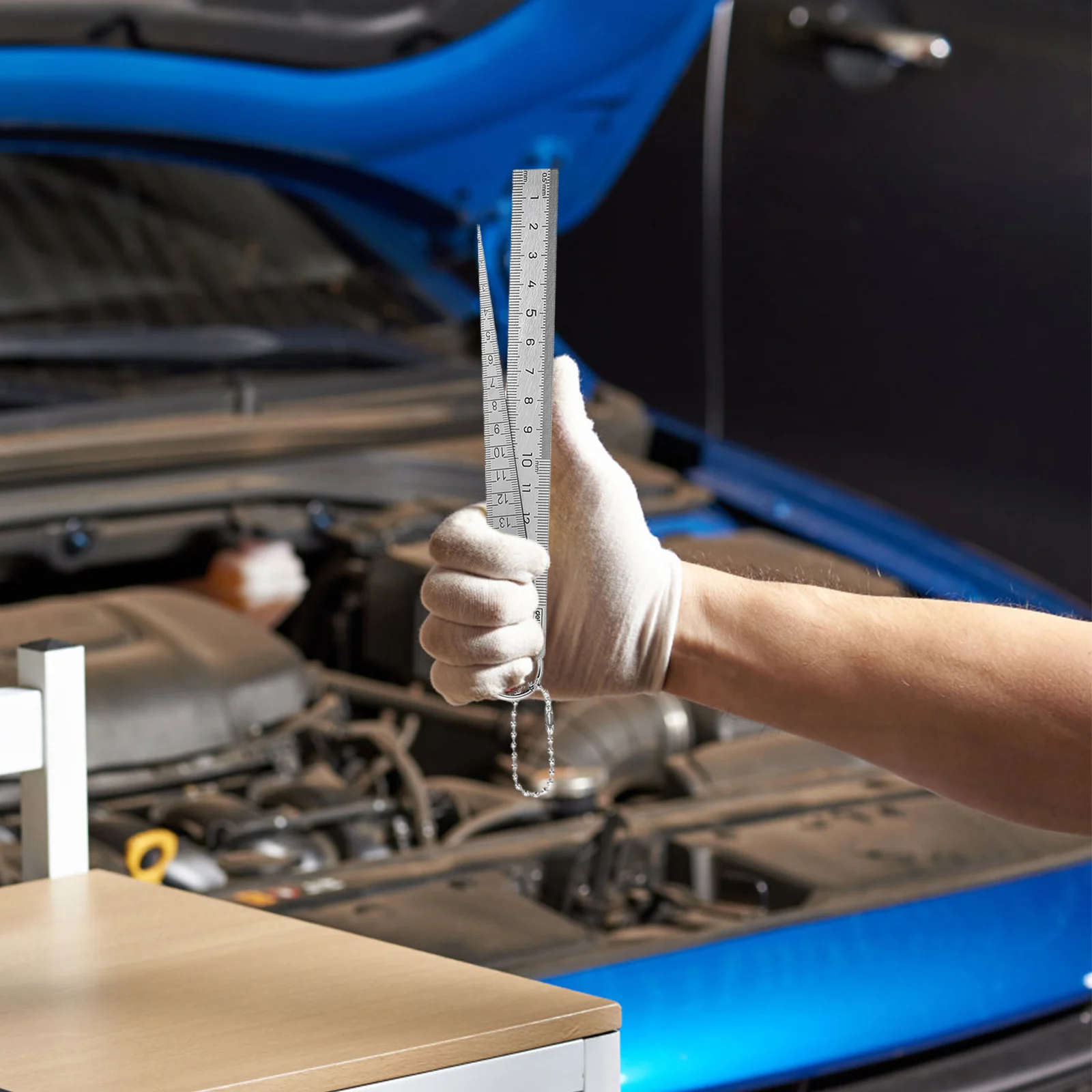 Multifunctional Stainless Steel Feeler Gauge 1-15Mm Gap Measuring Tool Automotive Bolt Wire Thickness High Precision Portable
Multifunctional Stainless Steel Feeler Gauge 1-15Mm Gap Measuring Tool Automotive Bolt Wire Thickness High Precision Portable