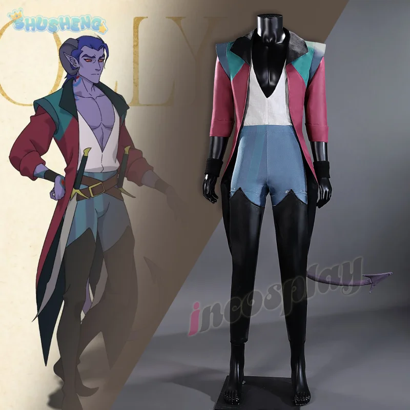 Mollymauk Tealeaf Cosplay Costume Anime The Mighty Nein Headwear Tail Coat Belt Halloween Christmas Men Woman New Uniform
Mollymauk Tealeaf Cosplay Costume Anime The Mighty Nein Headwear Tail Coat Belt Halloween Christmas Men Woman New Uniform