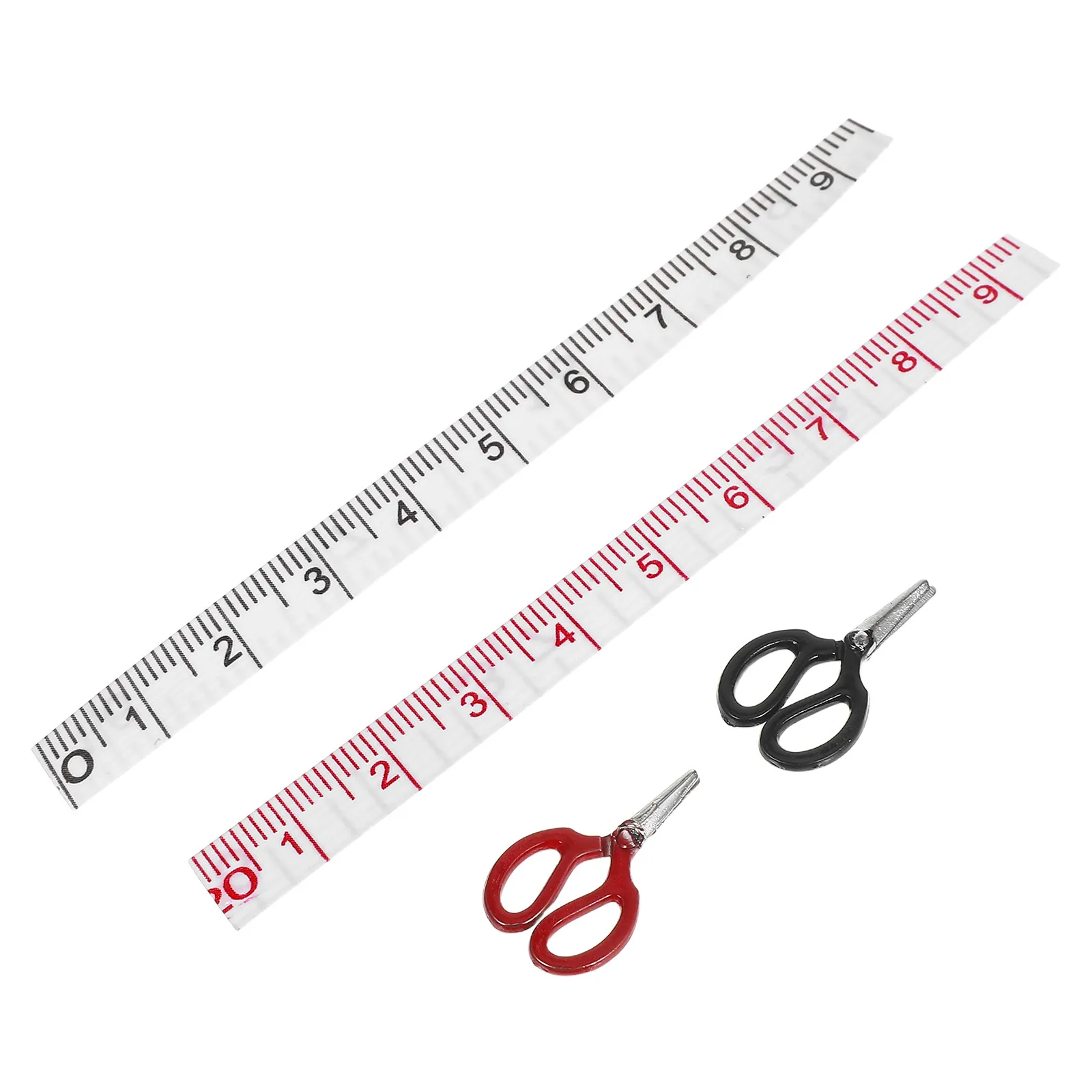 1Set Mini House Sewing Ruler and Scissor Set Smooth Surface Realistic Miniature Decor for Dollhouse Decoration Miniature
1Set Mini House Sewing Ruler and Scissor Set Smooth Surface Realistic Miniature Decor for Dollhouse Decoration Miniature