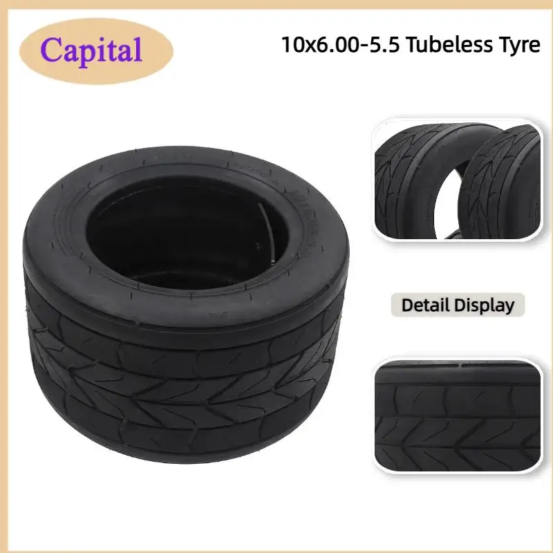 Бескамерные шины премиум-класса 10X6,00-5,5 дюймов для маленьких пользователей Citycoco и электросамокатов
Бескамерные шины премиум-класса 10X6,00-5,5 дюймов для маленьких пользователей Citycoco и электросамокатов