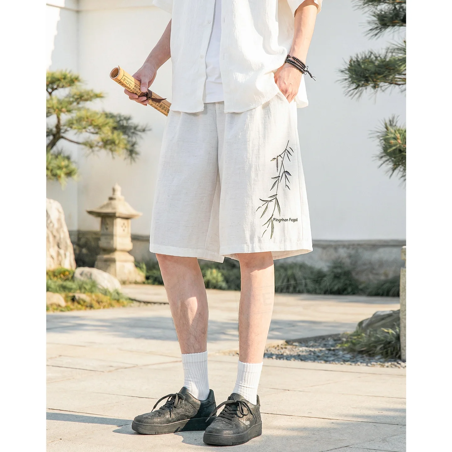 TFETTERS 2026 Spring Vintage Men's Casual Shorts Viscose Oversized Stretch Printed Breathable Male Knee Length Pants Daily
TFETTERS 2026 Spring Vintage Men's Casual Shorts Viscose Oversized Stretch Printed Breathable Male Knee Length Pants Daily