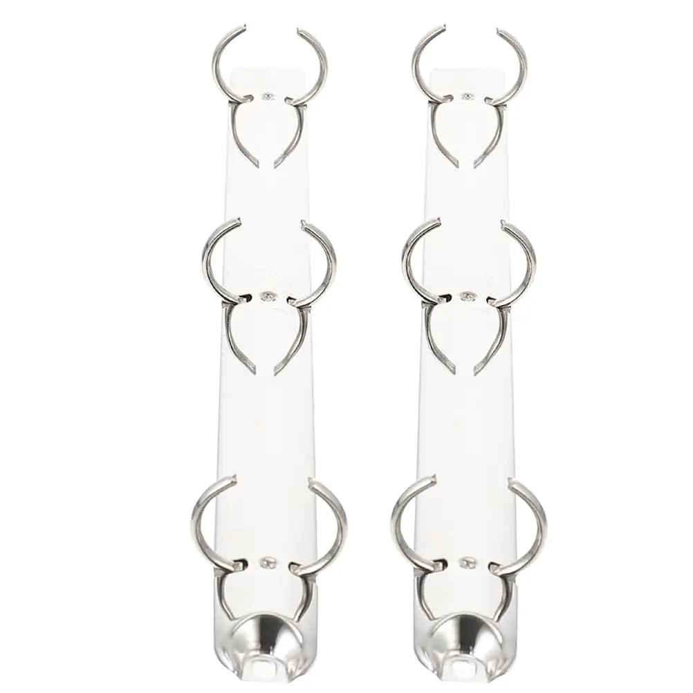 2 Pcs Metal Binder Mechanism A4 Ring Clips DIY Notebook Accessories Binders Folder Segmented
2 Pcs Metal Binder Mechanism A4 Ring Clips DIY Notebook Accessories Binders Folder Segmented