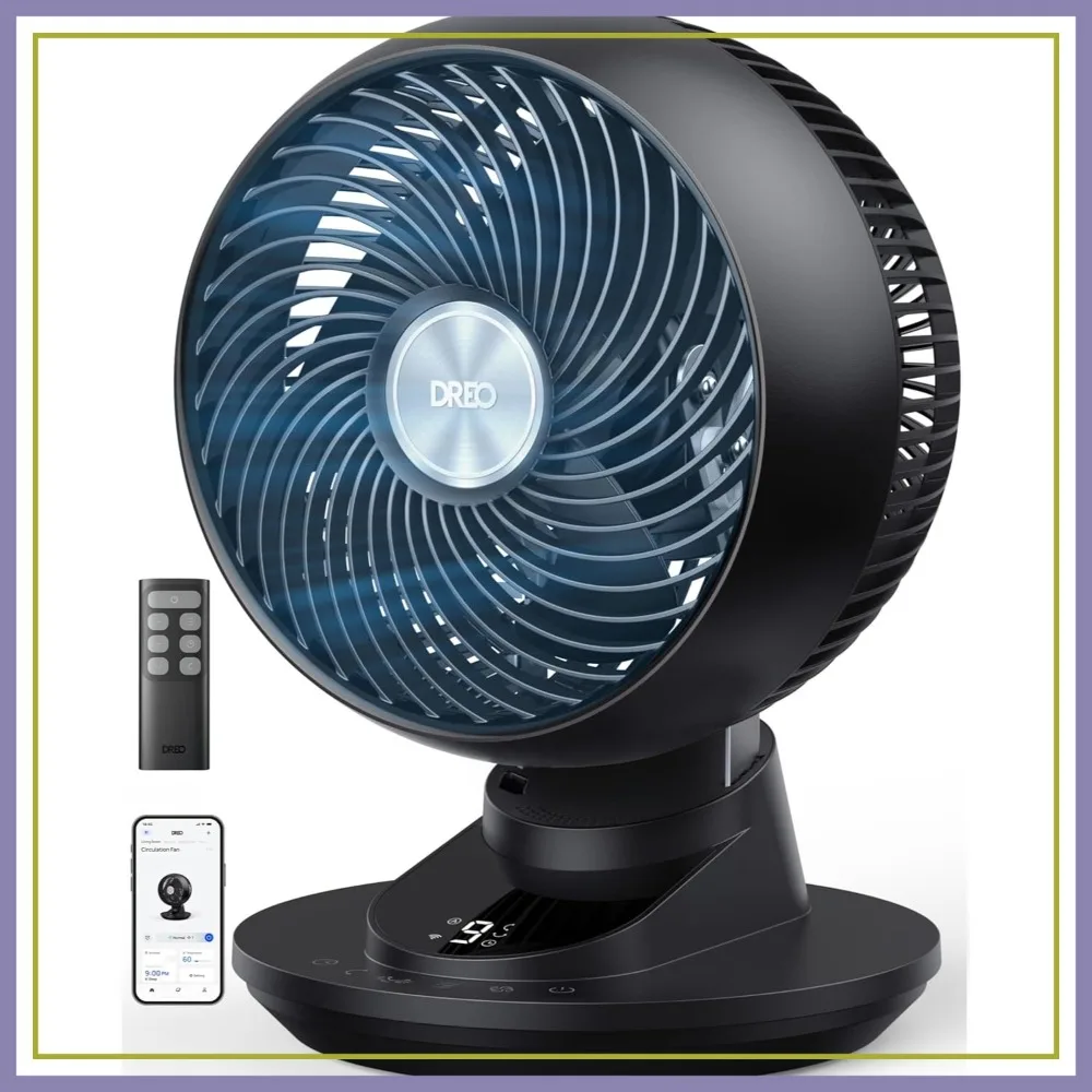 12 Inch Quiet Desk Fan, 85ft Airflow, 90° Oscillating, 9 Speeds, 12H Timer for Bedroom Office
12 Inch Quiet Desk Fan, 85ft Airflow, 90° Oscillating, 9 Speeds, 12H Timer for Bedroom Office