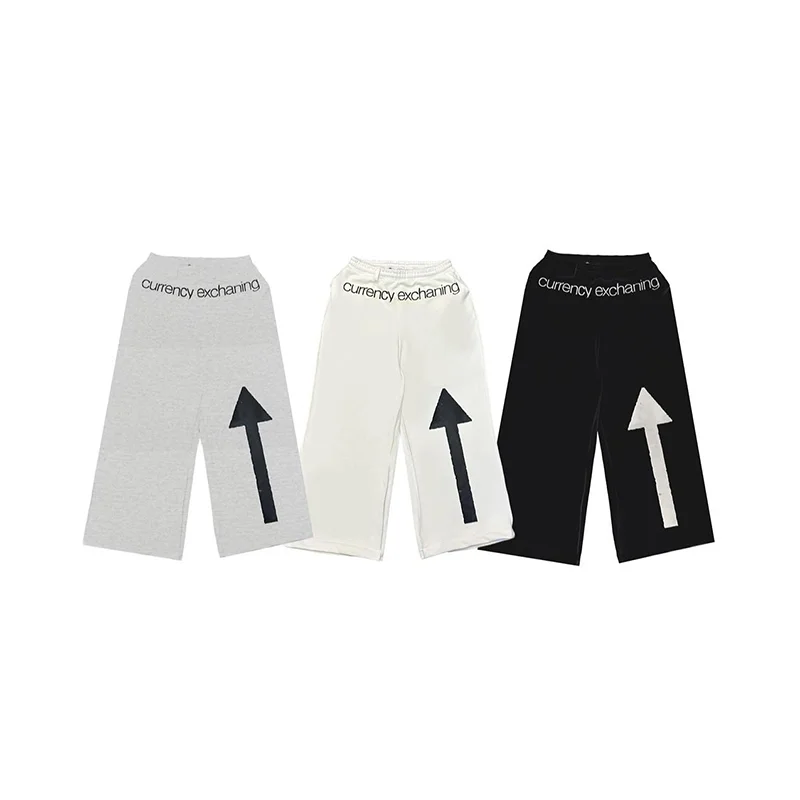 Fashion Trend Arrow Pattern Design Printing Versatile Casual Elastic Waist Wide Leg Pants Y2K Men Women Comfort Loose Streetwear
Fashion Trend Arrow Pattern Design Printing Versatile Casual Elastic Waist Wide Leg Pants Y2K Men Women Comfort Loose Streetwear