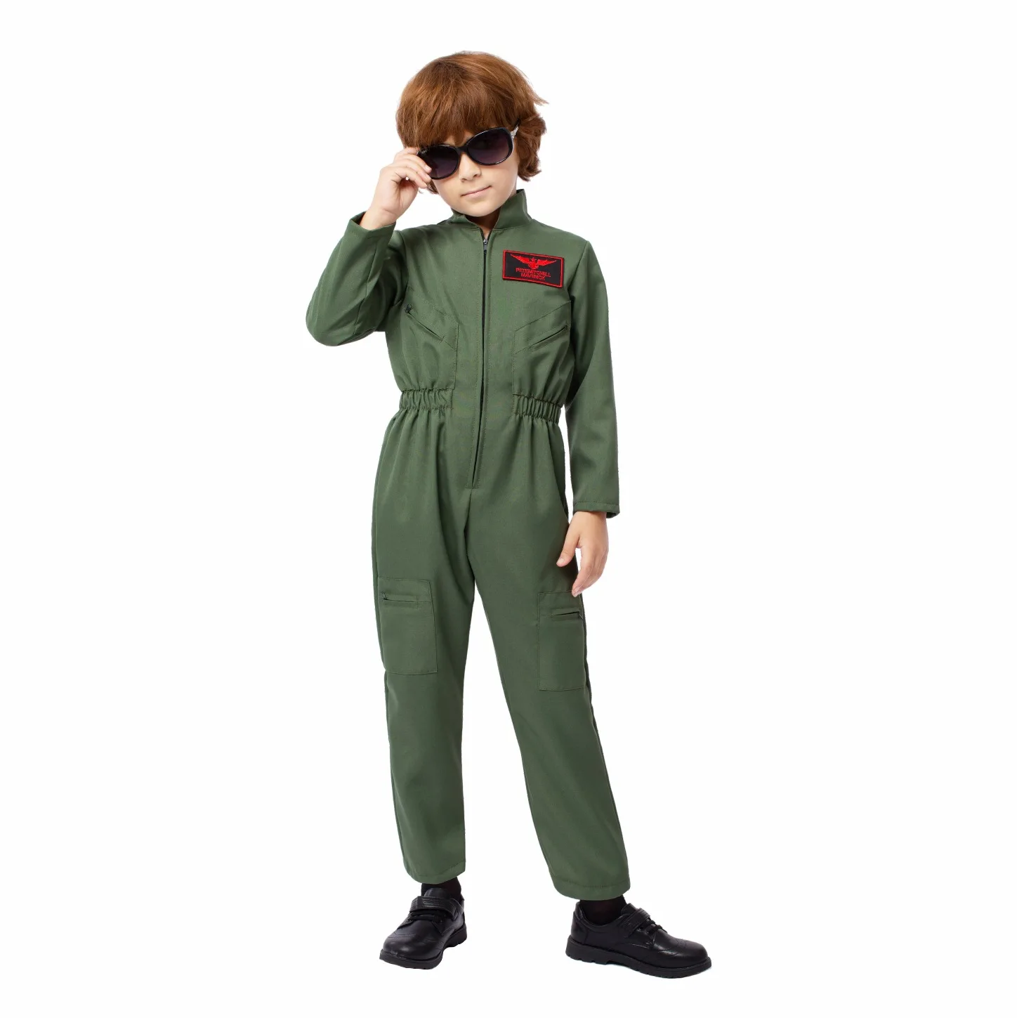 New Halloween Carnival Fighter Pilot Role Play Costume For Kids' Stage Performance In Kindergarten
New Halloween Carnival Fighter Pilot Role Play Costume For Kids' Stage Performance In Kindergarten