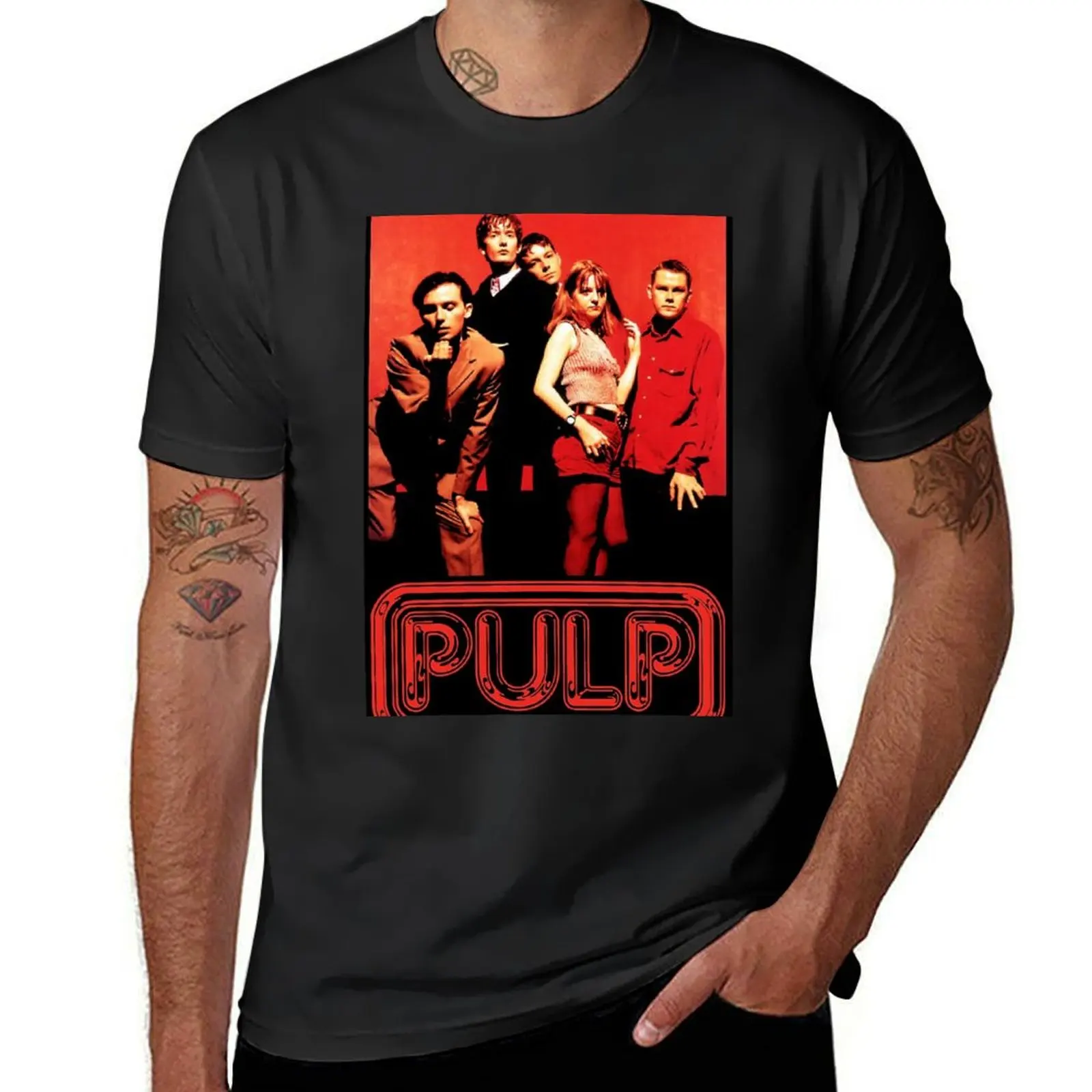PULP - BAND Poster T-Shirt customizeds anime clothes for a boy t shirt for men
PULP - BAND Poster T-Shirt customizeds anime clothes for a boy t shirt for men