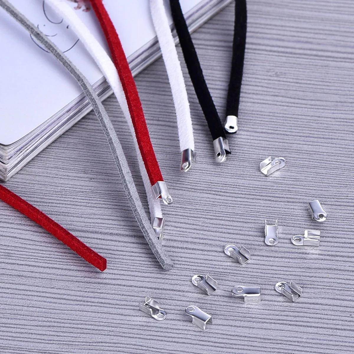 20Pcs Multicolor 3mm Faux Suede Cord Lace Fold Over Ends DIY Bracelets Necklaces Jewelry Rope Faux Suede Cord Pink
20Pcs Multicolor 3mm Faux Suede Cord Lace Fold Over Ends DIY Bracelets Necklaces Jewelry Rope Faux Suede Cord Pink