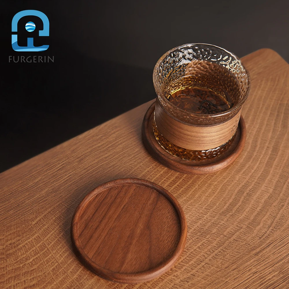 2pcs/set Wooden Coaster Walnut Cup Mat Heat-resistant for Glasses Teacup Coffee Mugs
2pcs/set Wooden Coaster Walnut Cup Mat Heat-resistant for Glasses Teacup Coffee Mugs