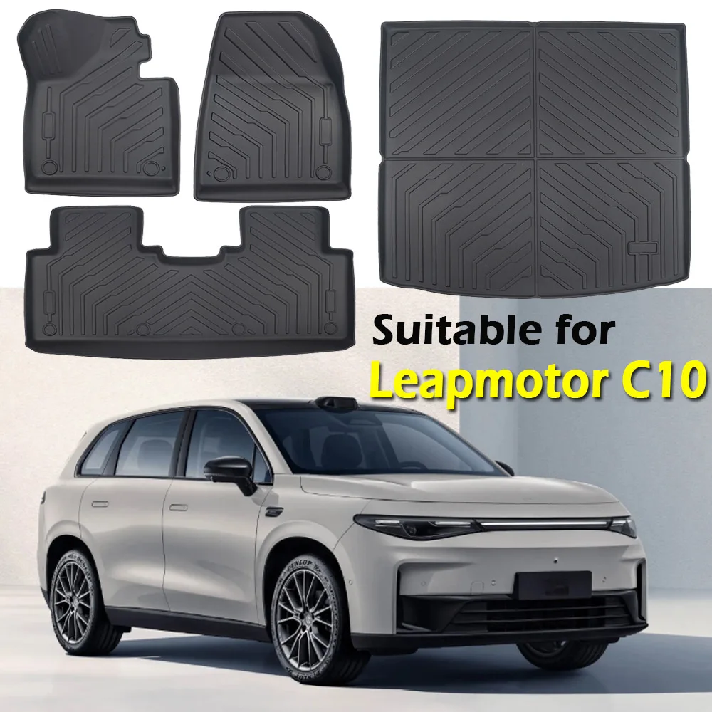 For LEAPMOTOR C10 2024 2025 TPE Floor Liner All Weather Protection Car Floor Mats Heavy Duty Accessories Left Rudder
For LEAPMOTOR C10 2024 2025 TPE Floor Liner All Weather Protection Car Floor Mats Heavy Duty Accessories Left Rudder