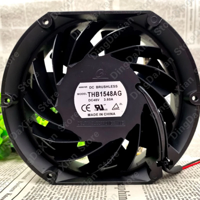 l 1PCS Automobile Supercharged Large Air Volume Fan For DELTA THB1548AG | DC48V 3.60A 172×150×51mm 17CM
l 1PCS Automobile Supercharged Large Air Volume Fan For DELTA THB1548AG | DC48V 3.60A 172×150×51mm 17CM