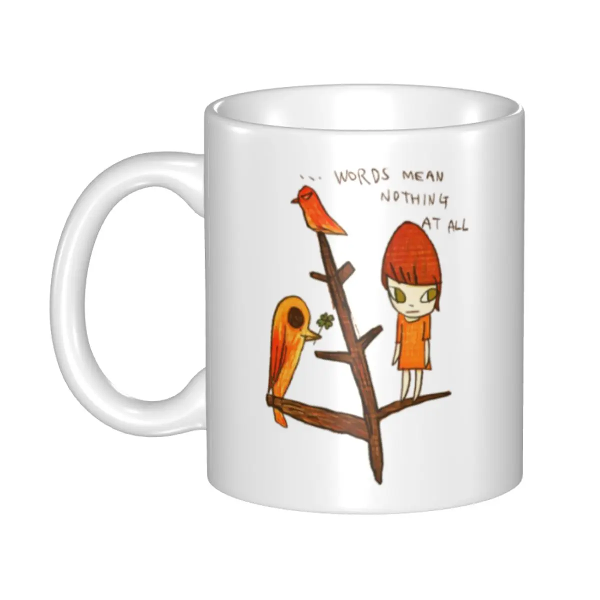 Japanese Cartoon Manga Yoshitomo Nara Mugs Custom Ceramic Coffee Mug Creative Present
Japanese Cartoon Manga Yoshitomo Nara Mugs Custom Ceramic Coffee Mug Creative Present