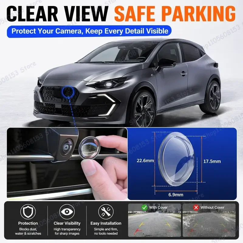 For Renault Clio 2018 2019 2020 2021 2022 2023 2024 2025 2026 360 degree reverse camera lens protector scratch resistant PC
For Renault Clio 2018 2019 2020 2021 2022 2023 2024 2025 2026 360 degree reverse camera lens protector scratch resistant PC