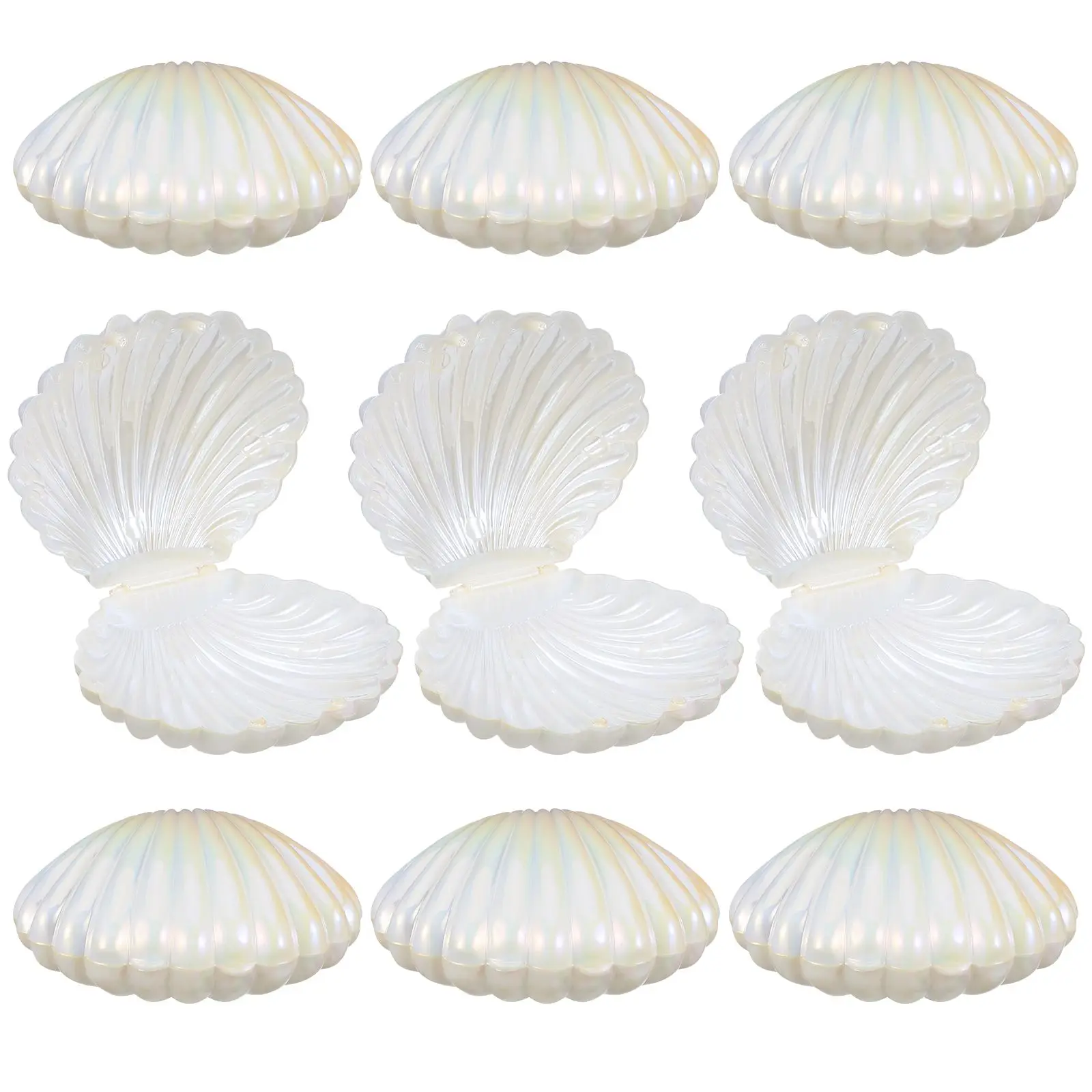 10 Pcs Pearlescent Seashell Candy Boxes Small Pink Plastic Containers Party Favors Wedding Decor Birthday Gifts Storage Sweets
10 Pcs Pearlescent Seashell Candy Boxes Small Pink Plastic Containers Party Favors Wedding Decor Birthday Gifts Storage Sweets