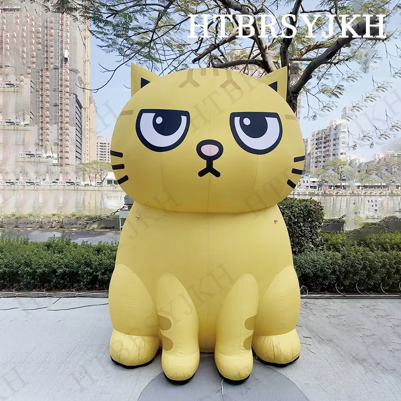 Inflatable cat, animal type air model, with blower, multi-color expression cat, outdoor decorative props
Inflatable cat, animal type air model, with blower, multi-color expression cat, outdoor decorative props