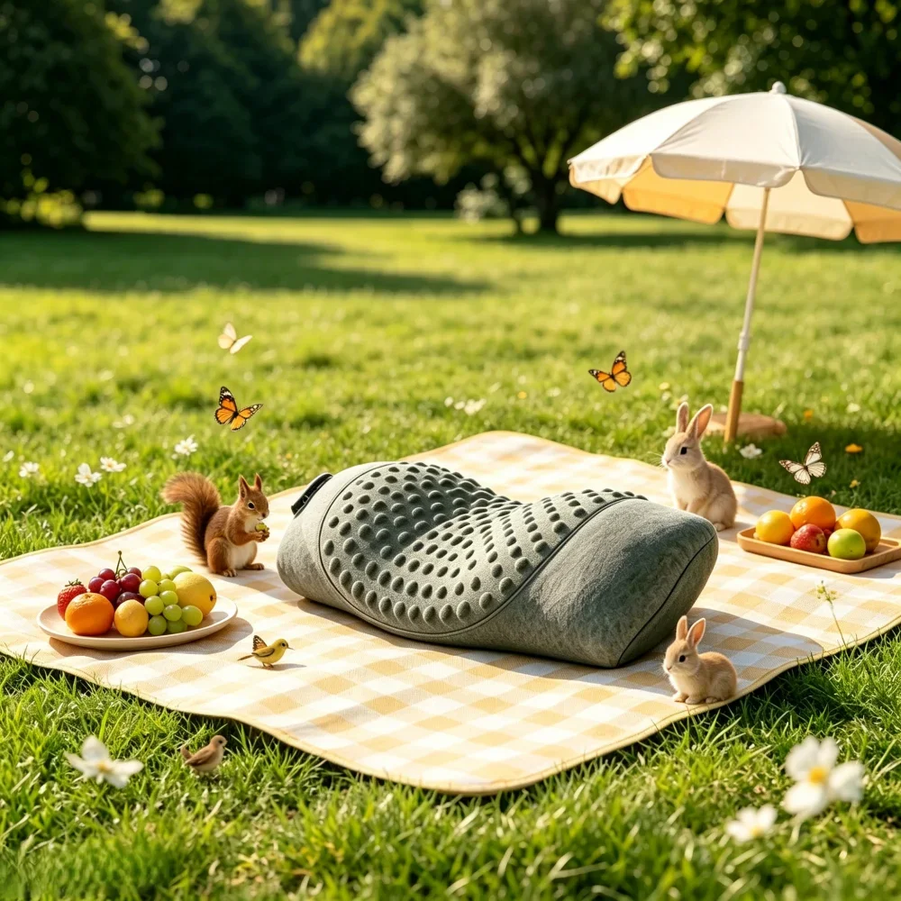 Heating & Vibration Waist Support Pillow Back Massage Cushion Lying Waist Pad for Spine Protection Body Relaxation Pain Relief
Heating & Vibration Waist Support Pillow Back Massage Cushion Lying Waist Pad for Spine Protection Body Relaxation Pain Relief