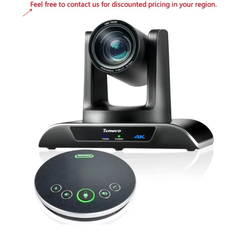 Video Conference System TEVO-VHD12U-4K+M3B 4k/1080p USB 3.0, HDMI 12x Zoom BT5.0 Conference Microphone System
Video Conference System TEVO-VHD12U-4K+M3B 4k/1080p USB 3.0, HDMI 12x Zoom BT5.0 Conference Microphone System