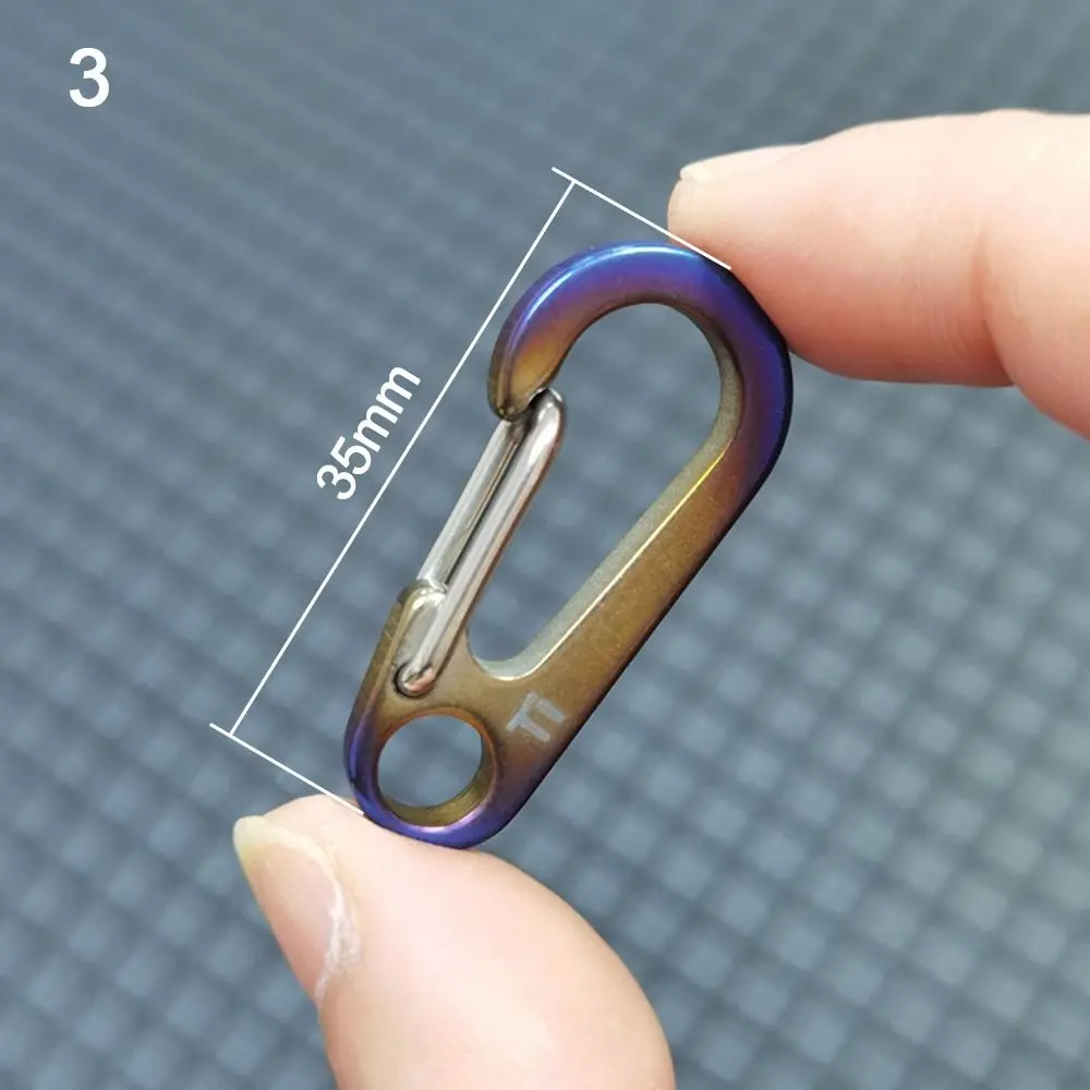 Hang Buckle Outdoor Hook Safety Travel Tools D-Ring Key Chain Spring Clips Camping Keyring D Carabiner
Hang Buckle Outdoor Hook Safety Travel Tools D-Ring Key Chain Spring Clips Camping Keyring D Carabiner