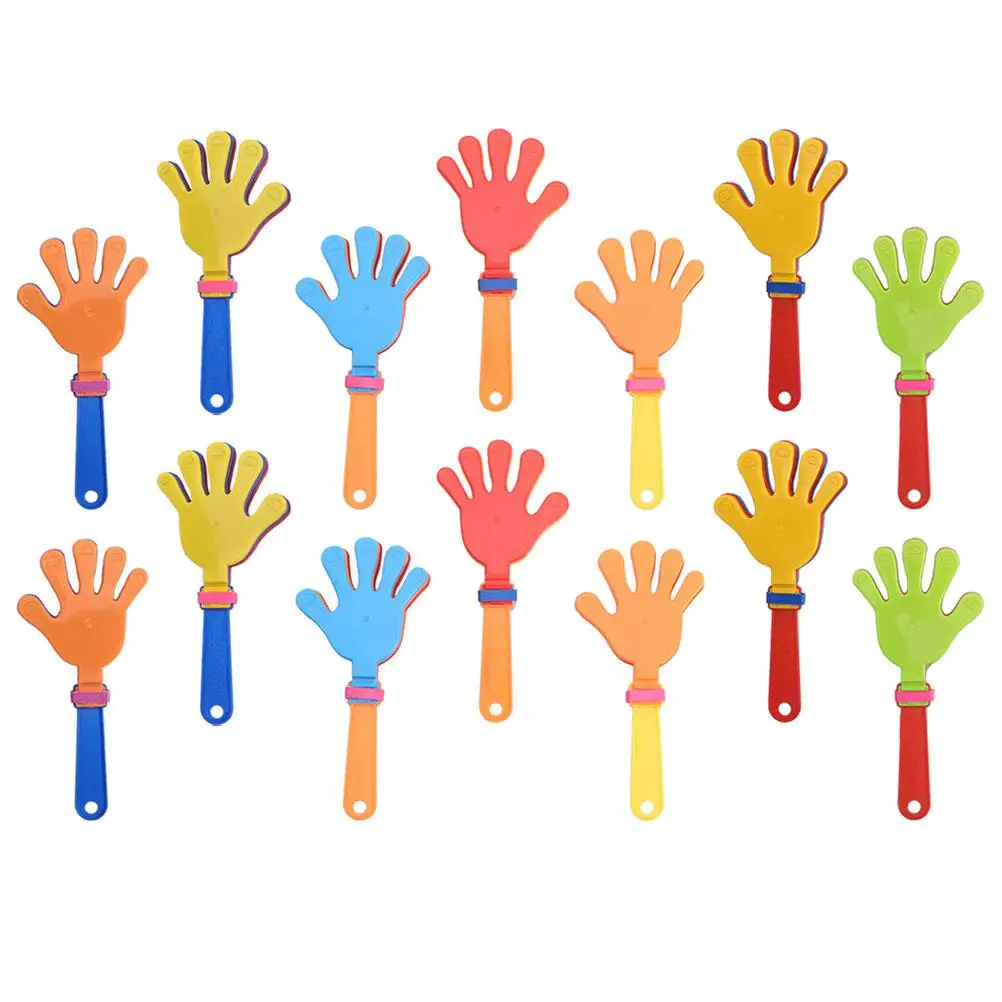 20 Pcs Palm Clap Easy-to-use Clapper Toy Party Favor Props Kindergarten Toys Noisemaker Plastic Hand
20 Pcs Palm Clap Easy-to-use Clapper Toy Party Favor Props Kindergarten Toys Noisemaker Plastic Hand