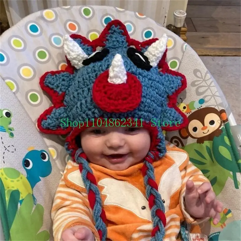 652F Halloween Beanie Hat Crochet Party Holiday Winter Warm Hat Dinosaur Theme for Kids Slouchy Knit Hat
652F Halloween Beanie Hat Crochet Party Holiday Winter Warm Hat Dinosaur Theme for Kids Slouchy Knit Hat