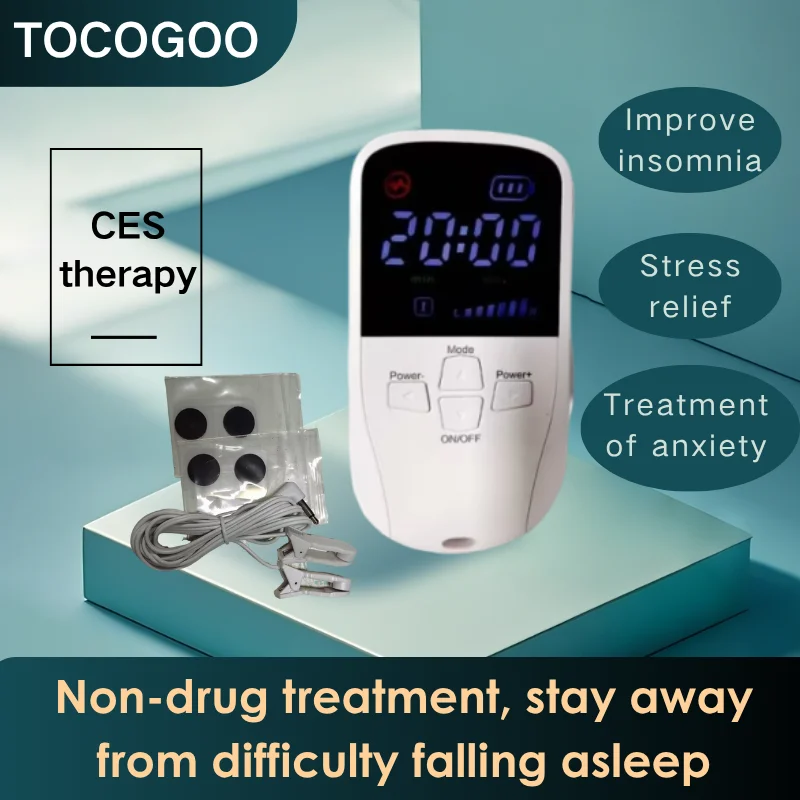 Sleep aid micro-current CES sleep instrument insomnia, anxiety, depression, fast sleep, long-lasting power storage, timer switch
Sleep aid micro-current CES sleep instrument insomnia, anxiety, depression, fast sleep, long-lasting power storage, timer switch