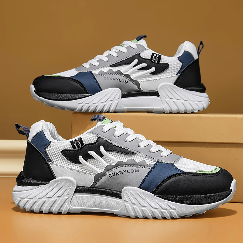 Men's breathable mesh casual sneakers four seasons soft sole non-slip lightweight racing outdoor running shoes speed sports shoe
Men's breathable mesh casual sneakers four seasons soft sole non-slip lightweight racing outdoor running shoes speed sports shoe
