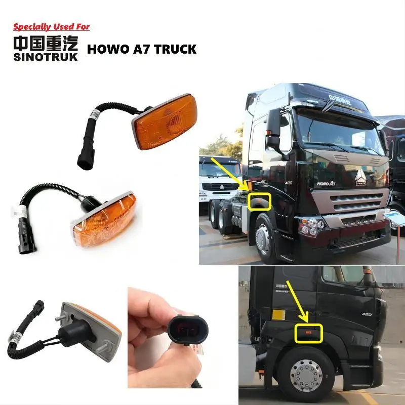 Original Long Service Life HOWO A7 Truck Side Light Side Lamp Side Marker Light WG9925720014 Fender Decorative Panel For HOWO A7
Original Long Service Life HOWO A7 Truck Side Light Side Lamp Side Marker Light WG9925720014 Fender Decorative Panel For HOWO A7