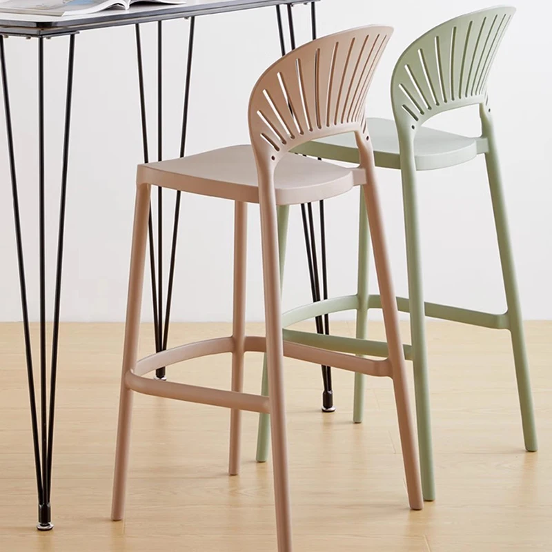 Plastic Shell Bar Chair Makeup Artist Reception Desk Barstool Kitchen Island Bar Stool Square Vanity Taburete Alto Furniture
Plastic Shell Bar Chair Makeup Artist Reception Desk Barstool Kitchen Island Bar Stool Square Vanity Taburete Alto Furniture