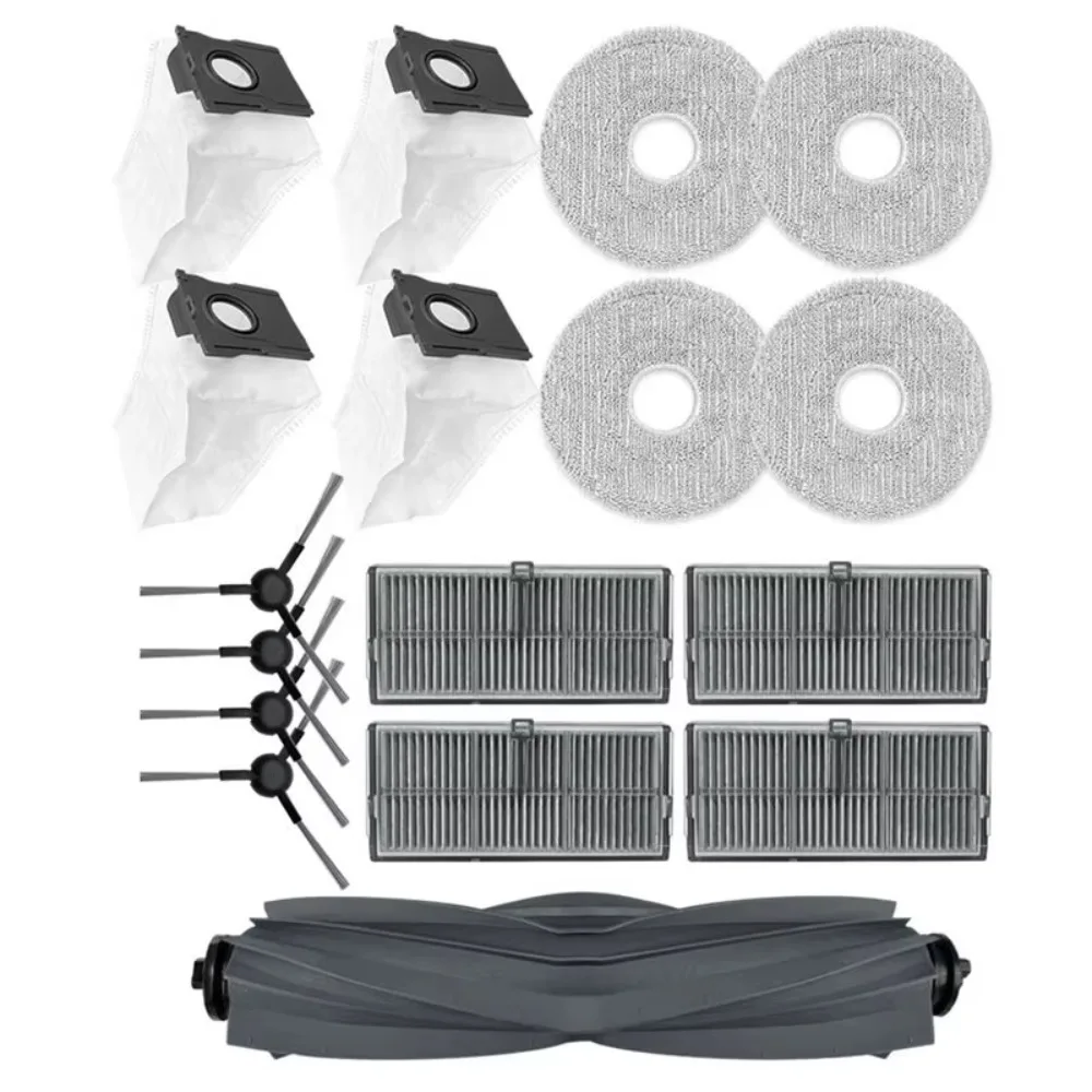 Main Side Brush Filter Mop Cloth Dust Bag Accessories For Dreame L40 Ultra AE/L40S Ultra CE/D20 Ultra Parts
Main Side Brush Filter Mop Cloth Dust Bag Accessories For Dreame L40 Ultra AE/L40S Ultra CE/D20 Ultra Parts
