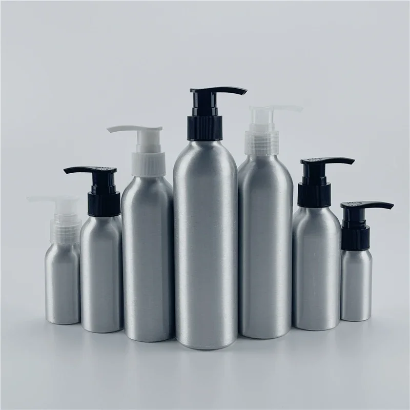 30ML-250ML X 25 Aluminum Bottles With Lotion Pump Empty Travel Size Shampoo Shower Gel Liquid soap Cosmetics Aluminum Containers
30ML-250ML X 25 Aluminum Bottles With Lotion Pump Empty Travel Size Shampoo Shower Gel Liquid soap Cosmetics Aluminum Containers