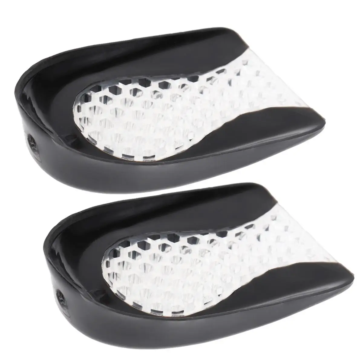 Silicone Heel Pad Gel Insole U Shaped Plantar Fasciitis Cushion Honeycomb Heel Pain Relief Anti Skid Shock Absorbing
Silicone Heel Pad Gel Insole U Shaped Plantar Fasciitis Cushion Honeycomb Heel Pain Relief Anti Skid Shock Absorbing