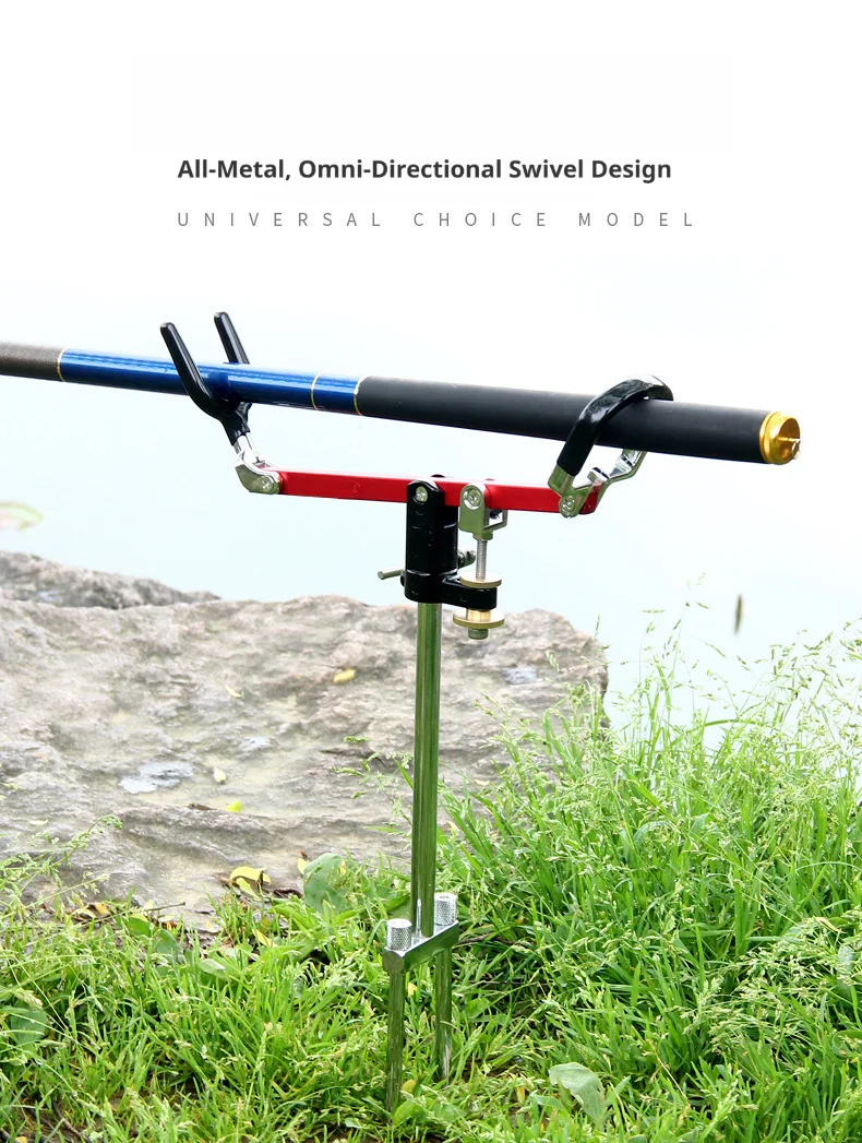 Portable dual-purpose fishing rod turret bracket universal fishing rod long rod bracket ground insertion fishing equipment
Portable dual-purpose fishing rod turret bracket universal fishing rod long rod bracket ground insertion fishing equipment