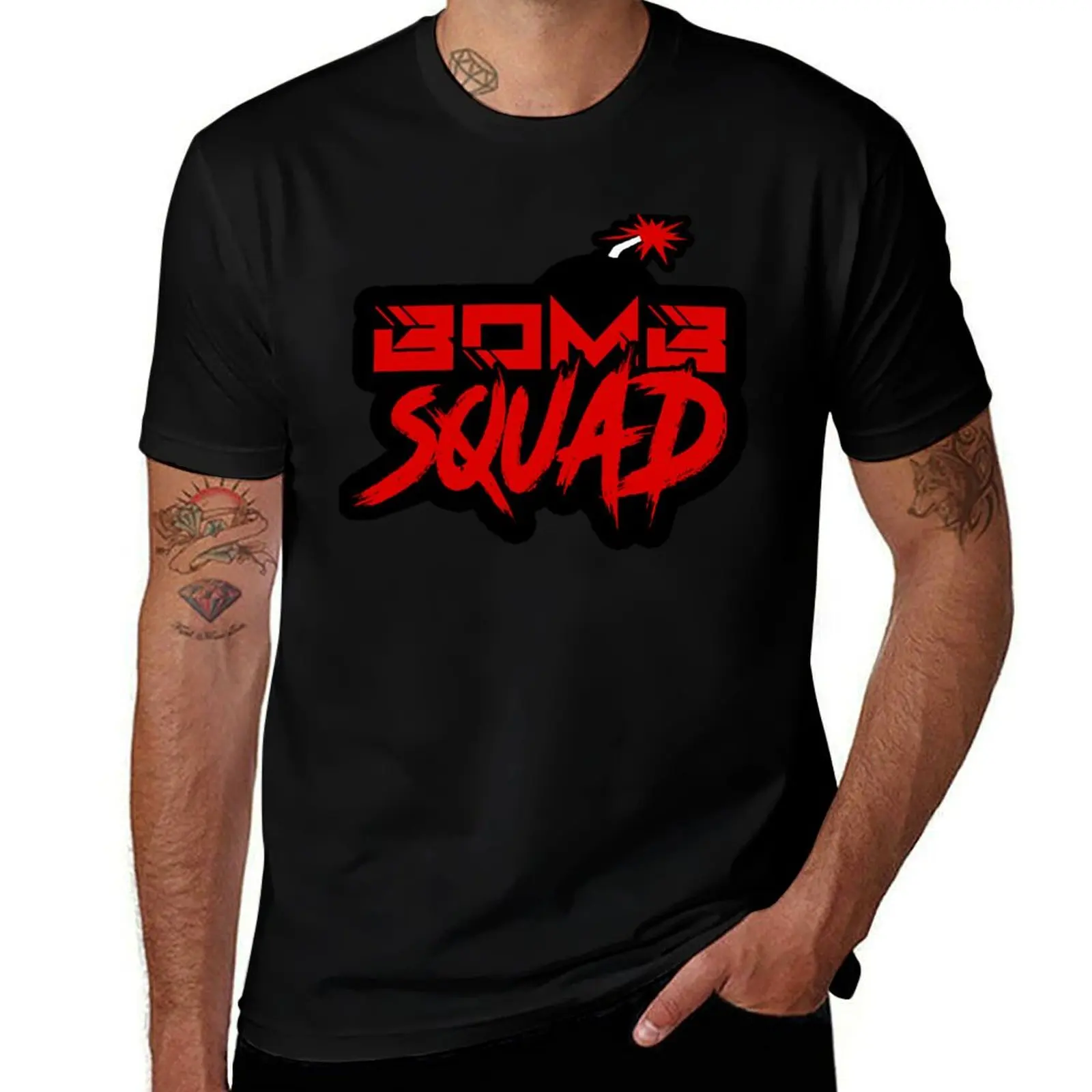Bomb Squad T-Shirt sweat kawaii clothes football t shirt plus sizes plain t shirts men
Bomb Squad T-Shirt sweat kawaii clothes football t shirt plus sizes plain t shirts men