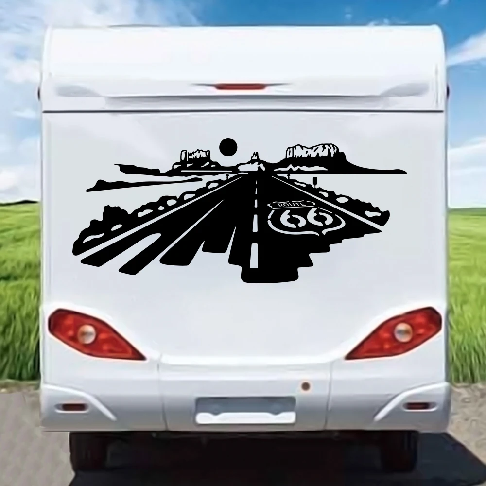 Large Road Route 66 Caravan Car Truck Sticker Decal Camping RV Motorhome Travel Explore Auto Vehicle Vinyl Decor
Large Road Route 66 Caravan Car Truck Sticker Decal Camping RV Motorhome Travel Explore Auto Vehicle Vinyl Decor