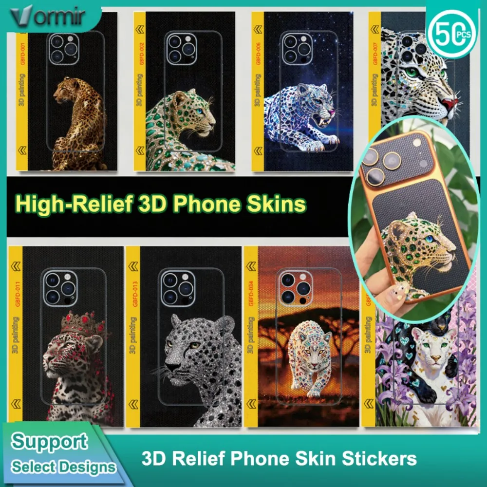 VORMIR 190*120mm High Relief 3D Back Films Phone Skin Back Stickers Decorative Film for Any Sreen Protector Cutting Machine
VORMIR 190*120mm High Relief 3D Back Films Phone Skin Back Stickers Decorative Film for Any Sreen Protector Cutting Machine