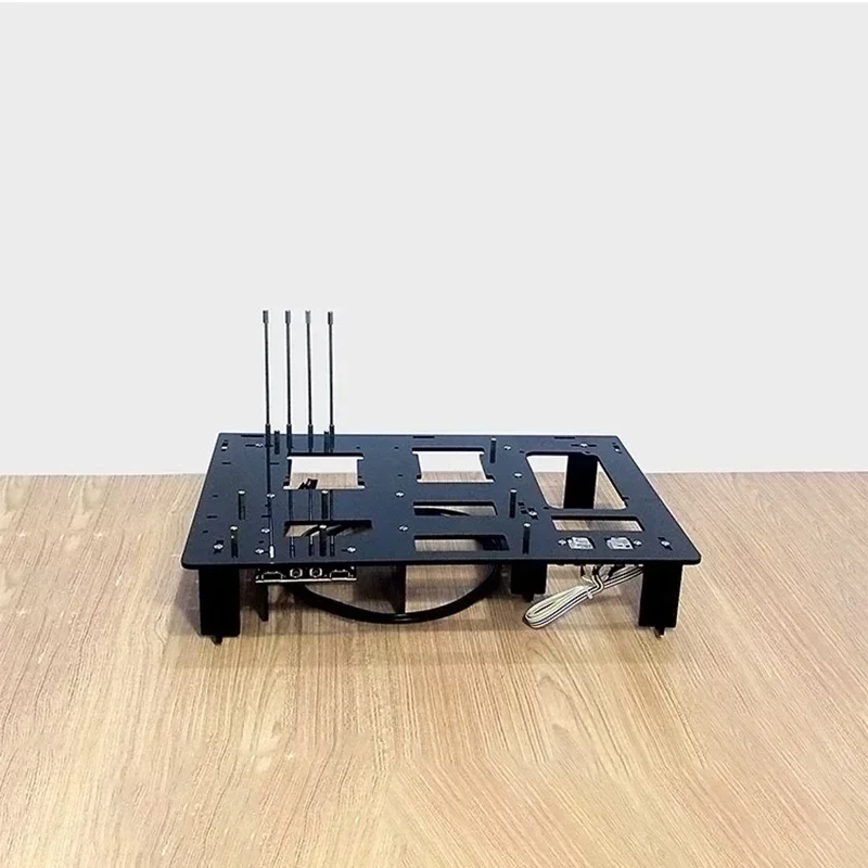Hot Sale Black DIY Personalized Acrylic Computer Chassis Rack Desktop PC Computer Case For ATX Mainboard Motherboard
Hot Sale Black DIY Personalized Acrylic Computer Chassis Rack Desktop PC Computer Case For ATX Mainboard Motherboard