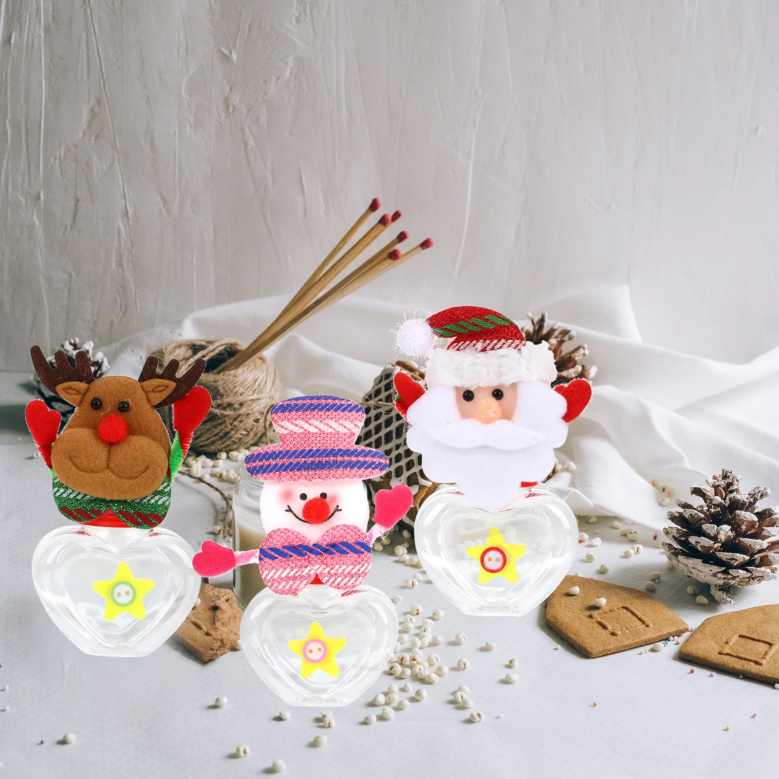 6Pcs Christmas Treat Boxes Container Elegant Design Goodies Jars for Baking Gifts Food Candy Wrapping Treat Boxes
6Pcs Christmas Treat Boxes Container Elegant Design Goodies Jars for Baking Gifts Food Candy Wrapping Treat Boxes
