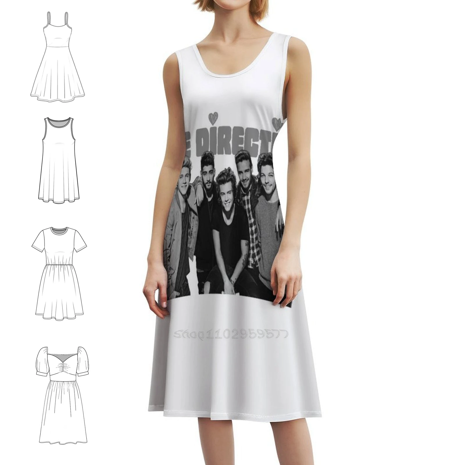 Женское элегантное вечернее платье вместе, платье трапециевидной формы с короткими/длинными/без рукавов, один D 1D Innovya Designs Innovya Womens
Женское элегантное вечернее платье вместе, платье трапециевидной формы с короткими/длинными/без рукавов, один D 1D Innovya Designs Innovya Womens