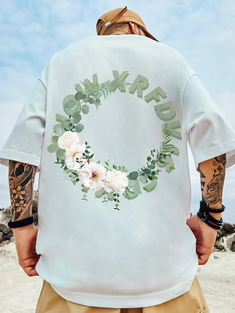 Summer New Casual Loose T-shirt Short Sleeved Men's Fashion Loose Printing Large 8XL Hip Hop Couple Wear Half Sleeve Cotton Top
Summer New Casual Loose T-shirt Short Sleeved Men's Fashion Loose Printing Large 8XL Hip Hop Couple Wear Half Sleeve Cotton Top