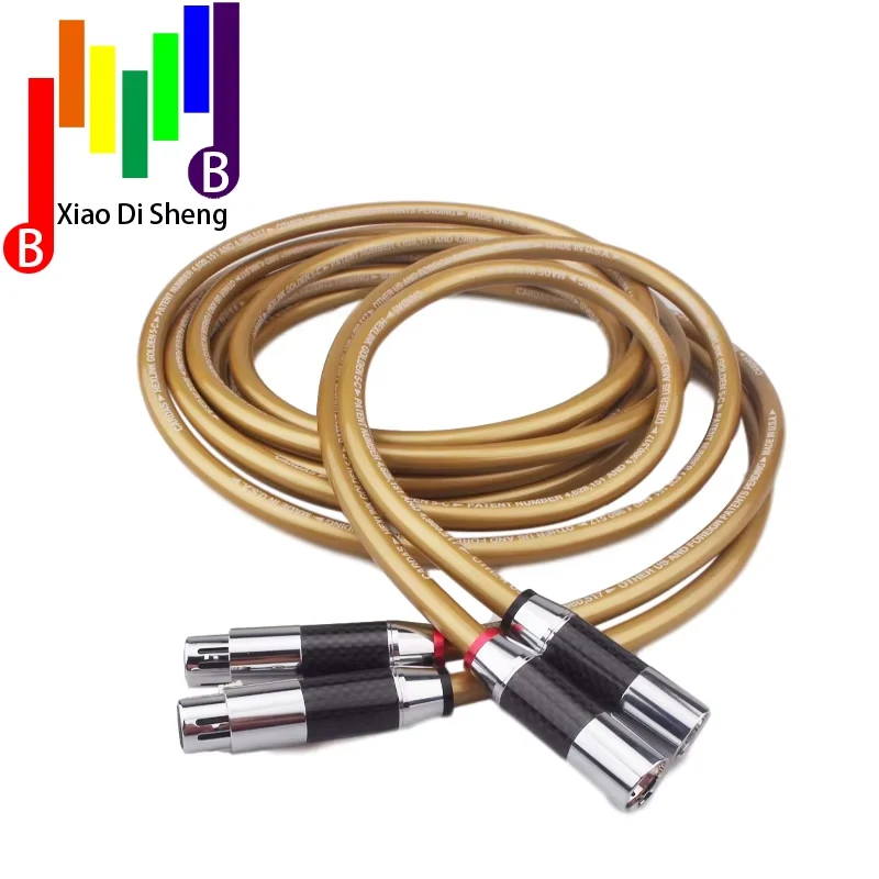 XCCSEE XLR соединительный аудиокабель Сбалансированный HIFI CableHI-End 5C Кабель Pure OCC Dual XLR соединительный кабель «папа-мама»
XCCSEE XLR соединительный аудиокабель Сбалансированный HIFI CableHI-End 5C Кабель Pure OCC Dual XLR соединительный кабель «папа-мама»