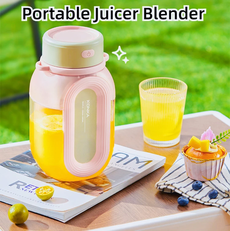 Portable USB Rechargeable Juicer Blender, Multifunctional Portable Cup, Outdoor Smoothie Blender, New, 2024
Portable USB Rechargeable Juicer Blender, Multifunctional Portable Cup, Outdoor Smoothie Blender, New, 2024