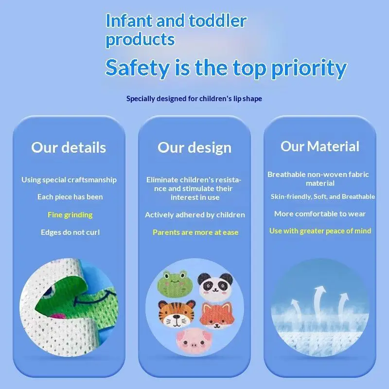 New 30Sheets Cartoon Anti-Snoring Stickers For Children Sleep Closed-mouth Stickers Breathing Correction Patch Shut Up Patch
New 30Sheets Cartoon Anti-Snoring Stickers For Children Sleep Closed-mouth Stickers Breathing Correction Patch Shut Up Patch