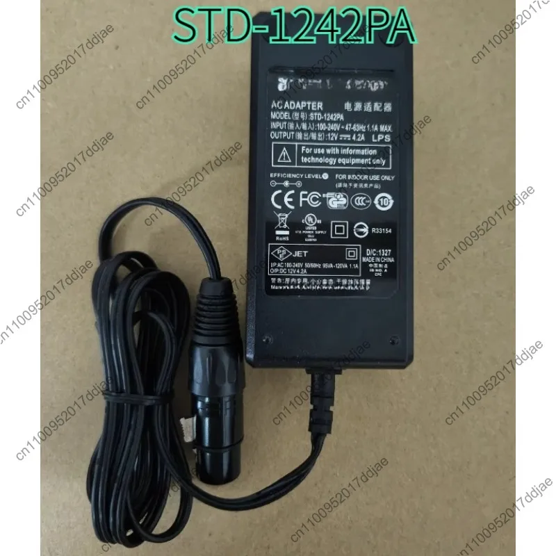 STD-1242PA MWA065012B четырехконтактный адаптер питания 4.2A, подходит для длительной работы
STD-1242PA MWA065012B четырехконтактный адаптер питания 4.2A, подходит для длительной работы