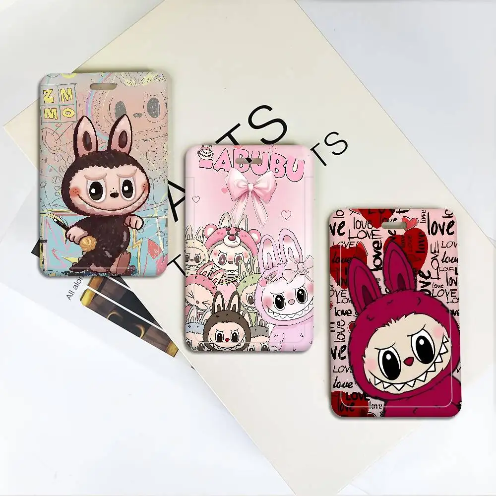 Hot Cute Cartoon L-Lu-Bubus Working Bank Credit Card Holders With Long Lanyard Employee Name ID Card Cover Holder Accessories
Hot Cute Cartoon L-Lu-Bubus Working Bank Credit Card Holders With Long Lanyard Employee Name ID Card Cover Holder Accessories