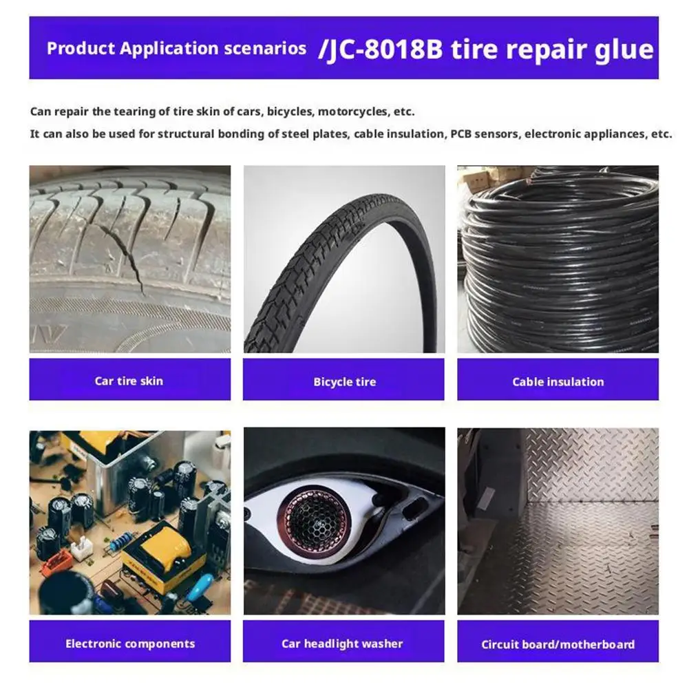 50/100g Car Tire Repair Glue Waterproof High Temperature Resistant Wear-resistant Adhesive Crack Special Rubber Repair Tools
50/100g Car Tire Repair Glue Waterproof High Temperature Resistant Wear-resistant Adhesive Crack Special Rubber Repair Tools