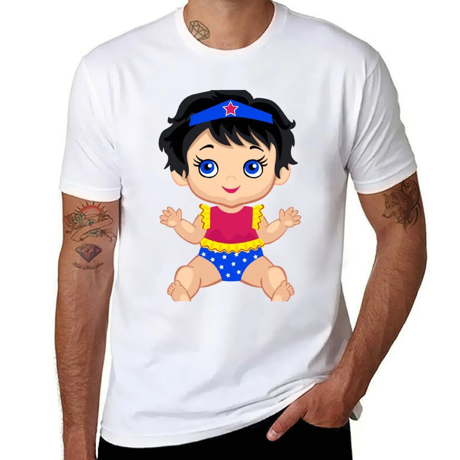 Wonder Women Baby. T-Shirt t shirts cotton 100% t shirt men 100% cotton luxury brand T-Shirt
Wonder Women Baby. T-Shirt t shirts cotton 100% t shirt men 100% cotton luxury brand T-Shirt